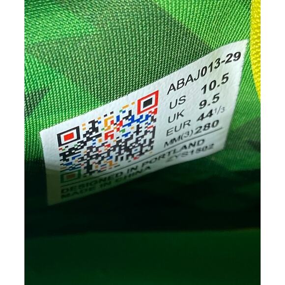 DWADE LI-NING WAY OF WADE WOW3 ABAJ013-29 Yellow Orange Green White SIZE 10.5 - Picture 11 of 11